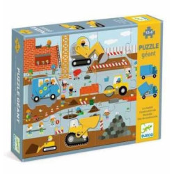 Puzzle geant - Le chantier  : chezlescanailles