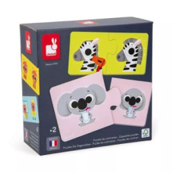 Puzzles les Contraires -chezlescanailles