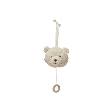 Peluche musicale Teddy Bear Naturel-chezlescanailles