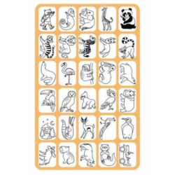Tablette a dessin avec calque - Animals : chezlescanailles