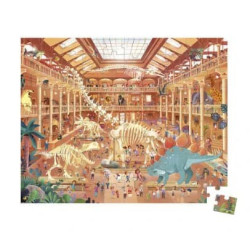Puzzle Musee Histoire Naturelle 100 pieces-chezlescanailles