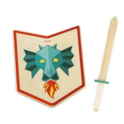 Set Bouclier et Epee du Chevalier Dragon-chezlescanailles