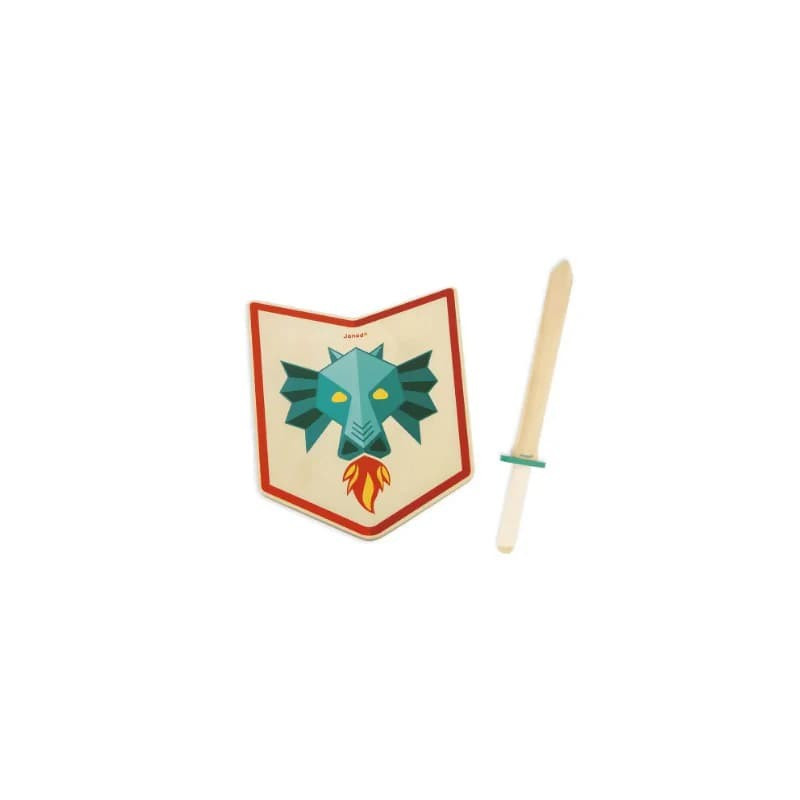 Set Bouclier et Epee du Chevalier Dragon-chezlescanailles