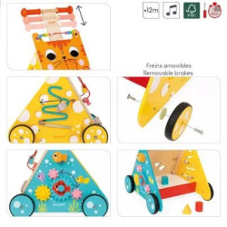 Chariot multi-activites chat 