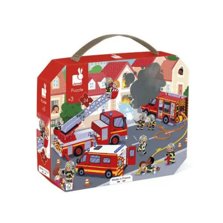 Puzzle pompiers - 24 pcs