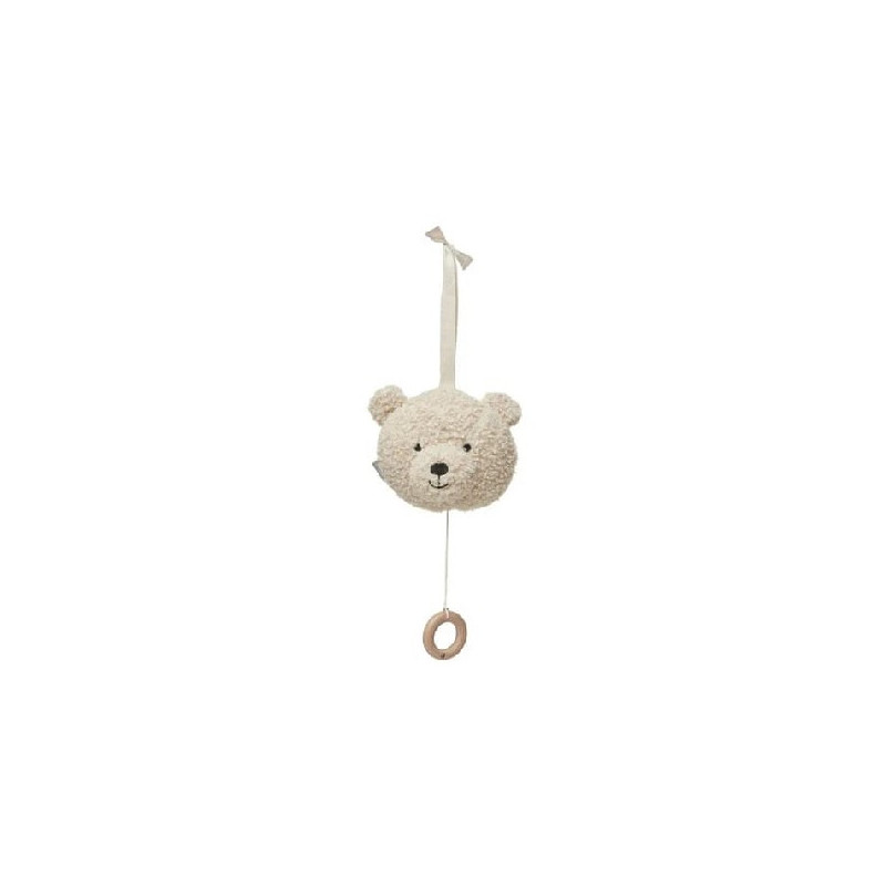 Peluche musicale Teddy Bear Naturel-chezlescanailles