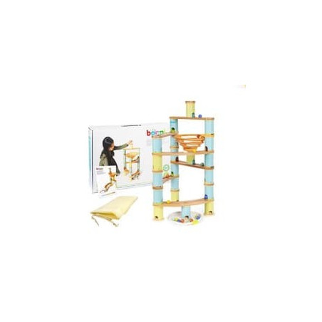 Boppi Bamboo Marble Run pack avance-chezlescanailles