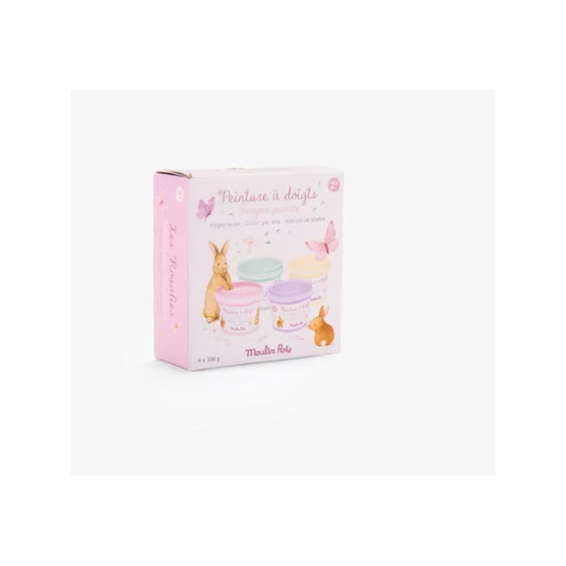 Peinture  doigts pastel - les rosalies - chezlescanailles