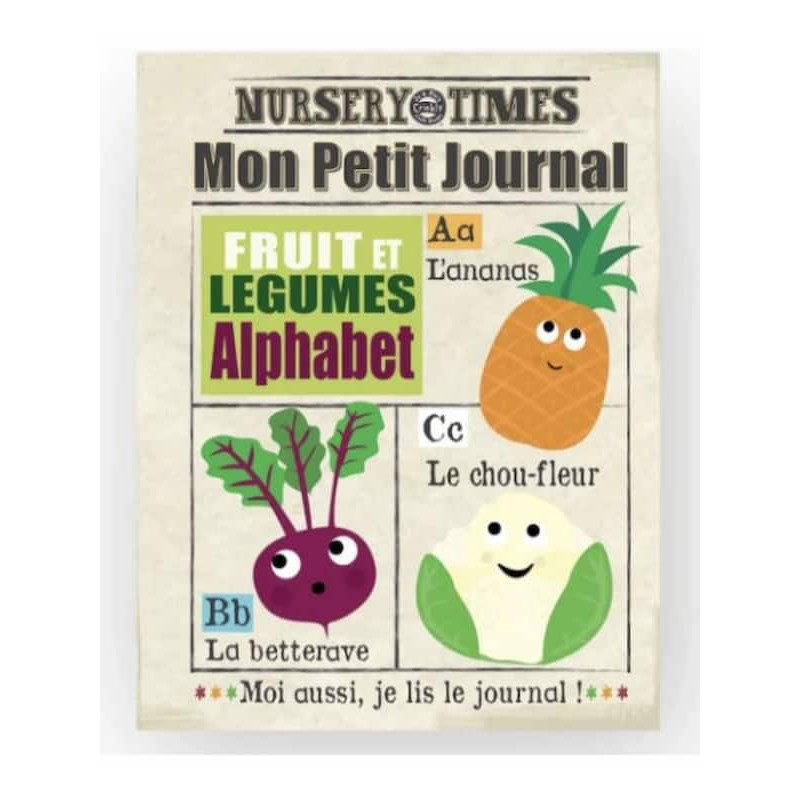Mon petit journal  - Fruit et legumes alphabet : chezlescanailles