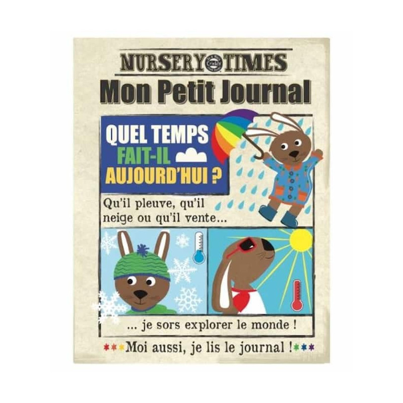 Mon petit journal - Quel temps fait-il aujourdhui : chezlescanailles Mon petit journal - Quel temps fait-il aujourdhui : chezlescanailles