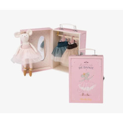 Valise a tutu - la petite souris - chezlescanailles