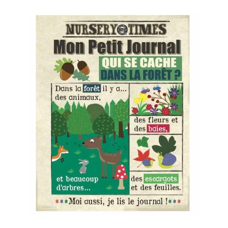 Mon petit journal  - Qui se cache dans la foret : chezlescanailles
