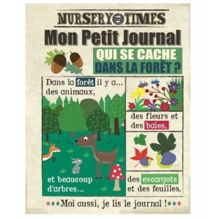 Mon petit journal  - Qui se cache dans la foret : chezlescanailles