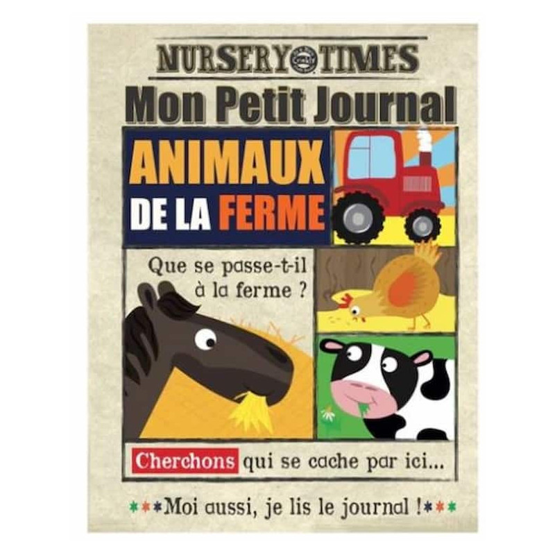 Mon petit journal  - Animaux de la ferme : chezlescanailles