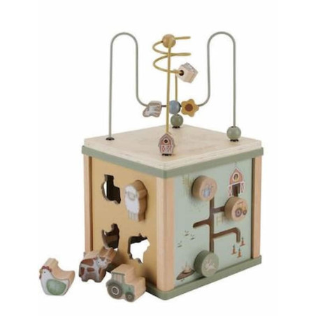 Cube d\'activites en bois - Little farm : chezlescanailles