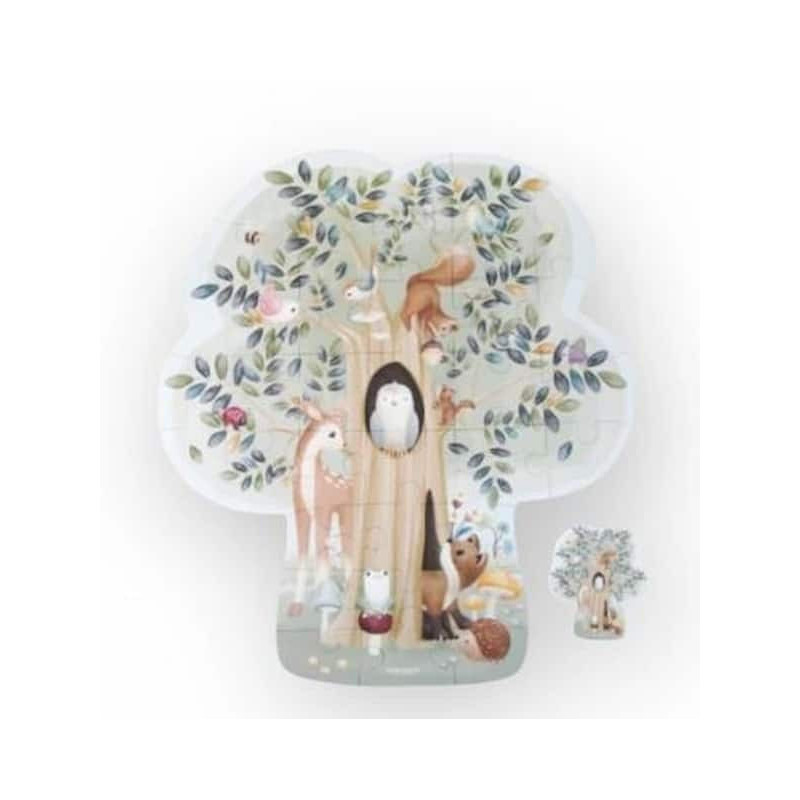 XL puzzle - forest friend : chezlescanailles 