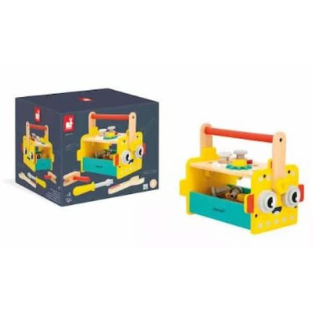 Brico kids - caisse a outils robot : chezlescanailles