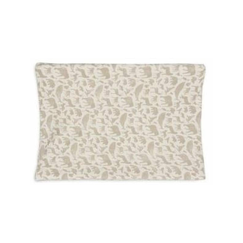 Housse matelas  langer - Animals nougat  50x70 : chezlescanailles