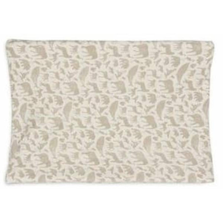 Housse matelas  langer - Animals nougat  50x70 : chezlescanailles