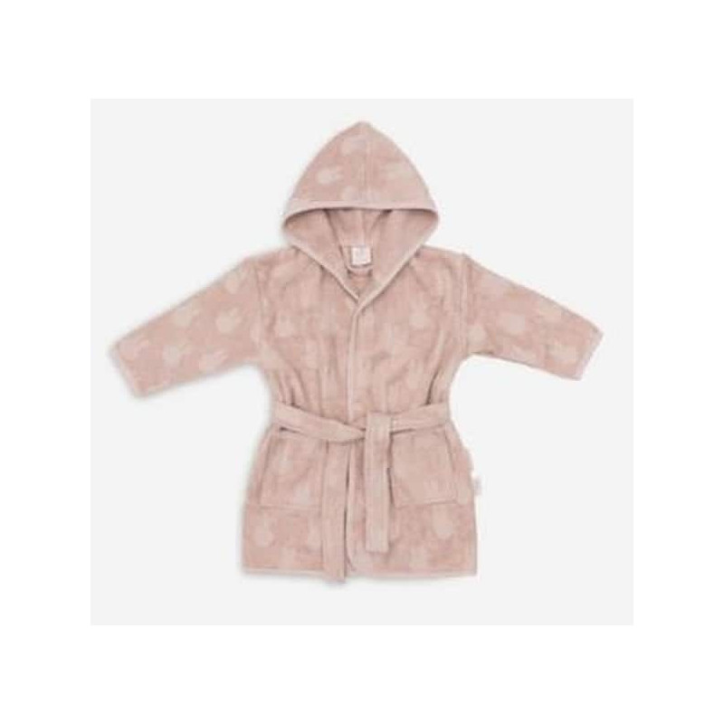 Peignoir eponge 1-2 ans - Miffy jacquard wild rose : chezlescanailles