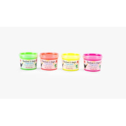 Peinture  doigt fluo - Les Schmouks - chezlescanailles