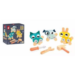 Brico kids - petite animaux a bricoler : chezlescanailles