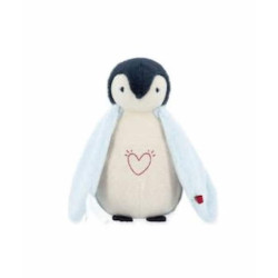 Peluche veilleuse manchot - Bleu : chezlescanailles