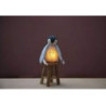 Peluche veilleuse manchot - Bleu : chezlescanailles