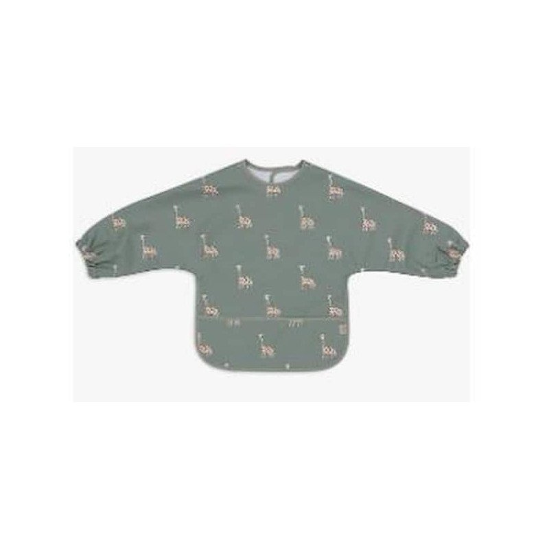 Bavoir a manches impermeable - Jungle Jumbo : chezlescanailles Bavoir a manches impermeable - Jungle Jumbo : chezlescanailles