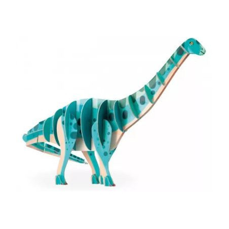 Puzzle en volume - diplodocus : chezlescanailles