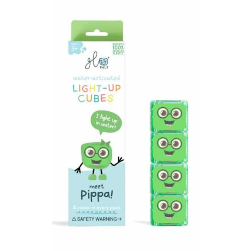 Cube lumineux Vert - Pippa : chezlescanailles
