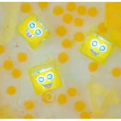 Cube lumineux Jaune - Alex  : chezlescanailles