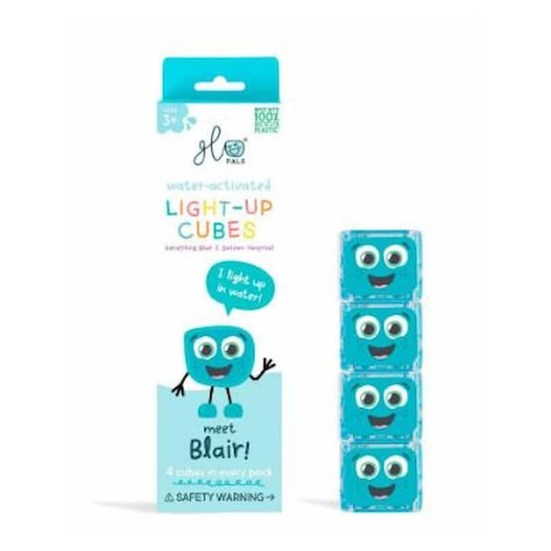 Cube lumineux Bleu - Blair : chezlescanailles Cube lumineux Bleu - Blair : chezlescanailles