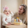 Couronne d\'anniversaire avec chiffres - Rose : chezlescanailles 
