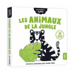 Premier flap les animaux de la jungle : chezlescanailles