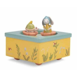 Boite a musique - Trois petits lapins - chezlescanailles