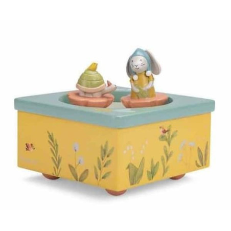 Boite a musique - Trois petits lapins - chezlescanailles