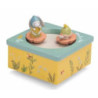 Boite a musique - Trois petits lapins - chezlescanailles
