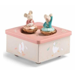 Boite a musique coffret - la petite ecole de danse - chezlescanailles