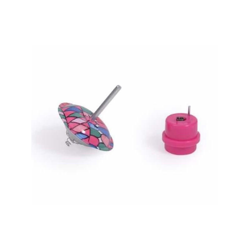 Toupie sautillante - rose - chezlescanailles