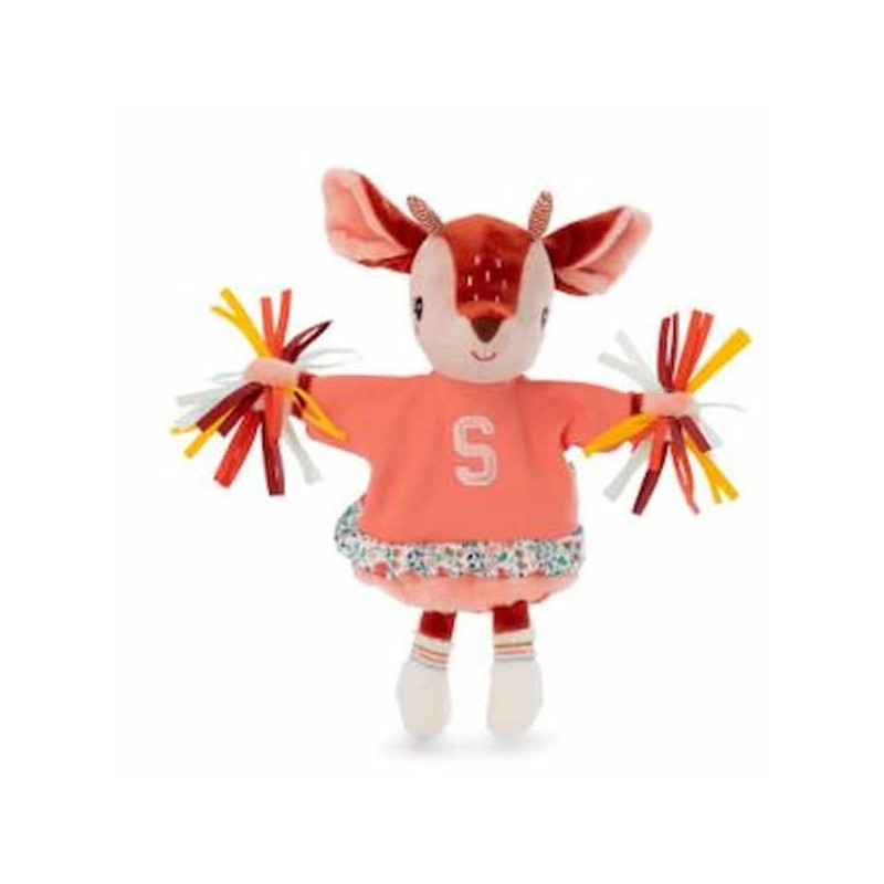 Stella pompom marionnette a main : chezlescanailles