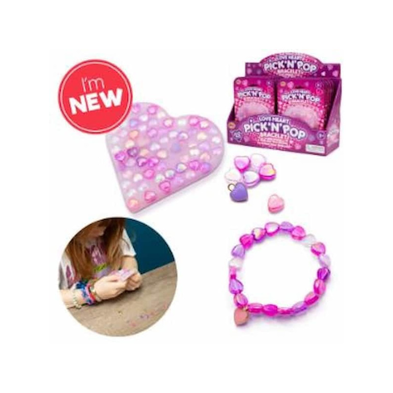 Pick N pop - Bracelets amour coeur : chezlescanailles