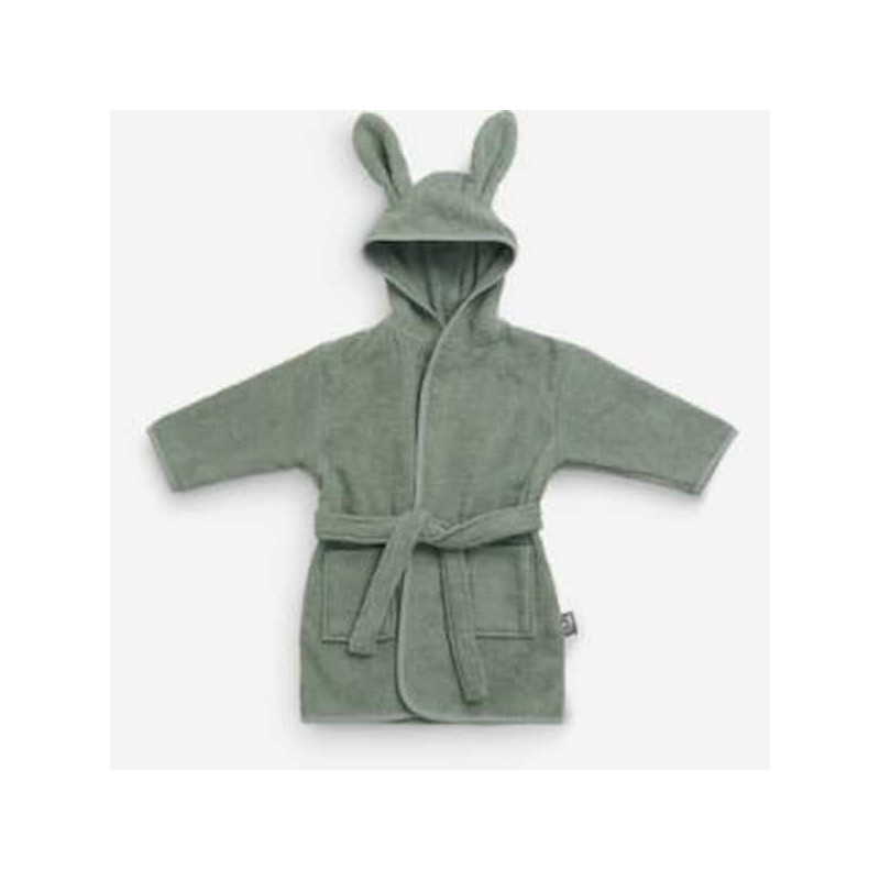 Peignoir Eponge 1-2ans Ash Green : chezlescanailles