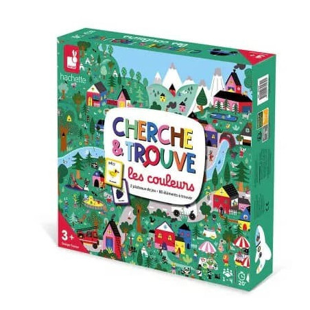 Cherche et trouve - les couleurs : chezlescanailles