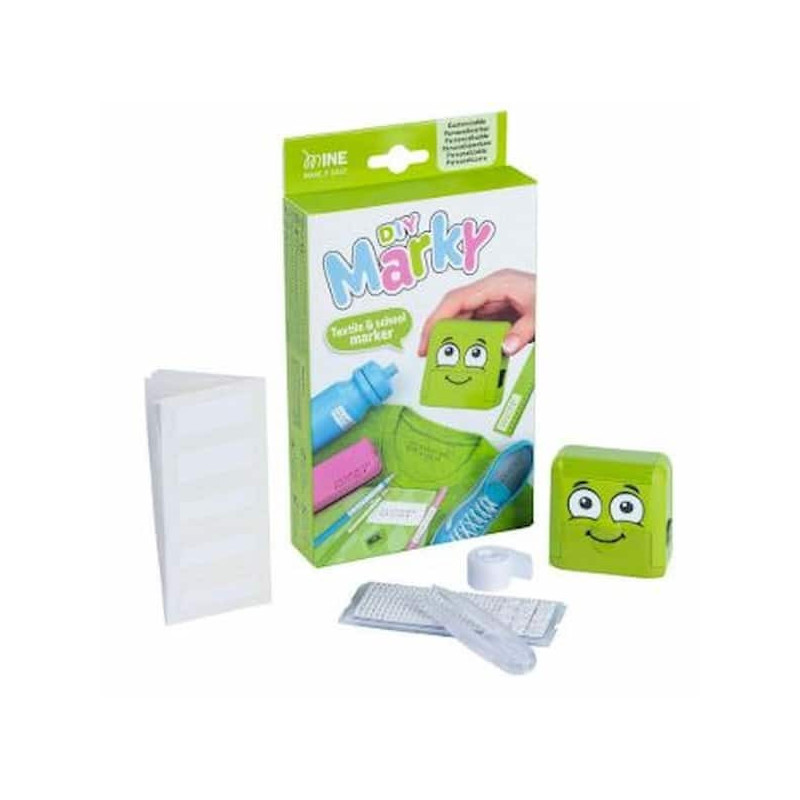 Tampon prénom - Vert : chezlescanailles Tampon prénom - Vert : chezlescanailles