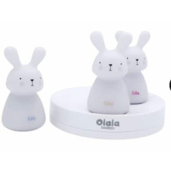 Veilleuse trio lapin :  chezlescanailles 