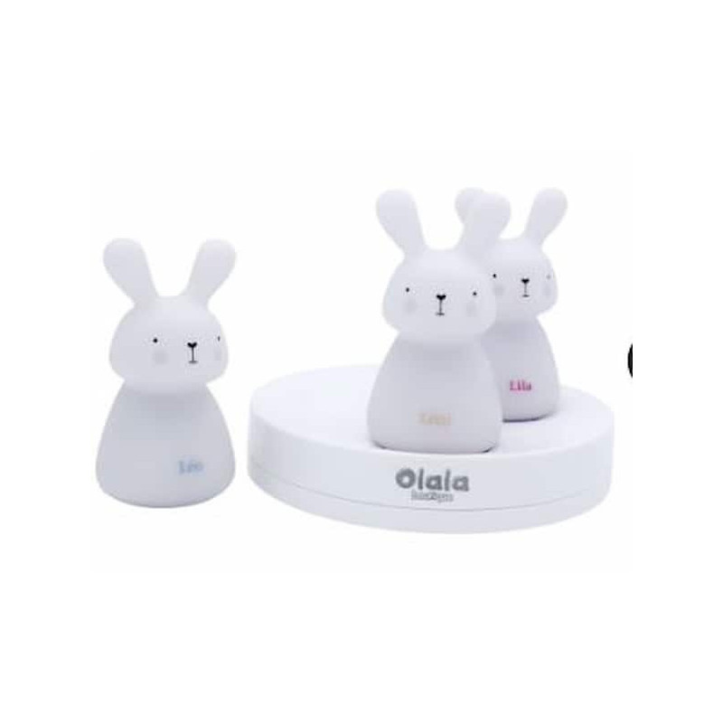 Veilleuse trio lapin : chezlescanailles Veilleuse trio lapin : chezlescanailles