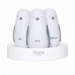 Veilleuse trio pingouins: chezlescanailles 