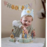 Couronne d\'anniversaire chiffres - Bleu : chezlescanailles