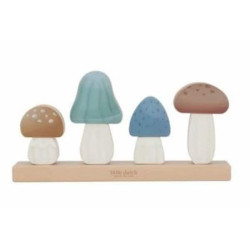 Puzzle champignons  empiler - Forest friends : chezlescanailles